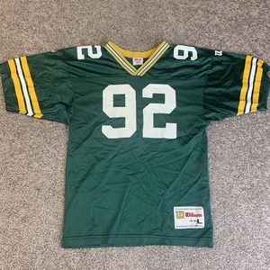 Youth Large Vintage 90'S Wilson- Reggie White Green Bay Packers Jersey